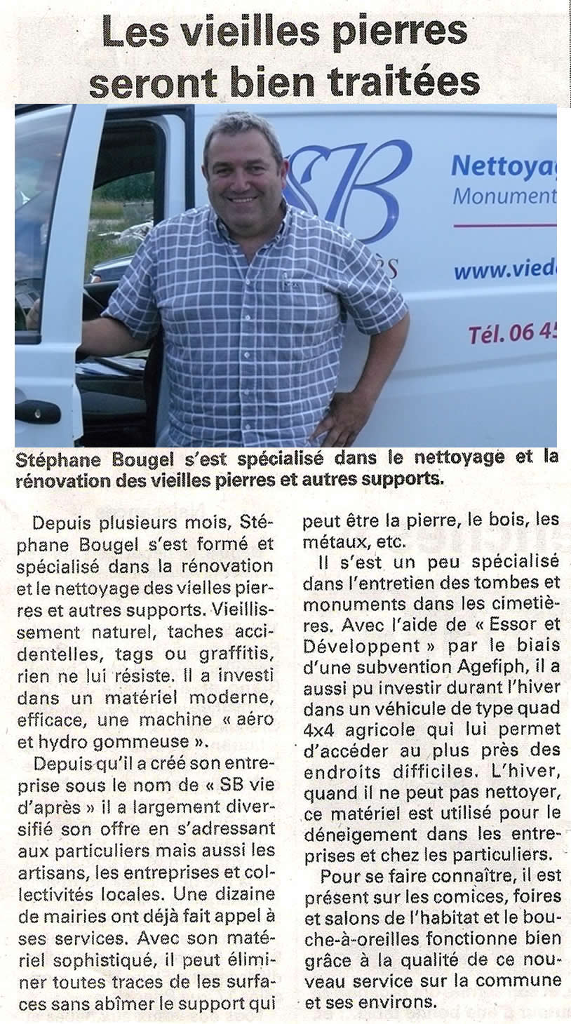 Spécialiste du nettoyage et de la rénovation dans les Vosges.